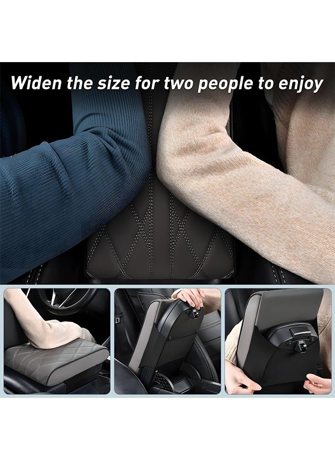 Bukela - Center Console Pad, Comfortable Armrest Pillow for Car, Arm Rest Cover for Car,Car Armrest Cushion,Suitable for Most Vehicle, SUV,Not Suitable for Trucks - Image 1