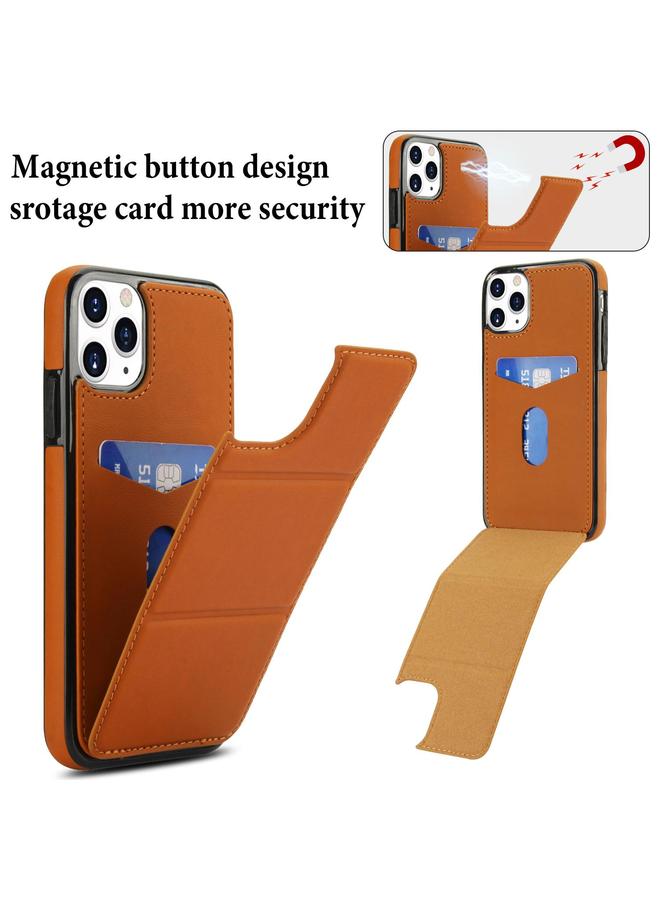 Zaboon Case For iPhone 11 Pro Tri-fold Holder Leather Phone Case with Card Slot - Image 3