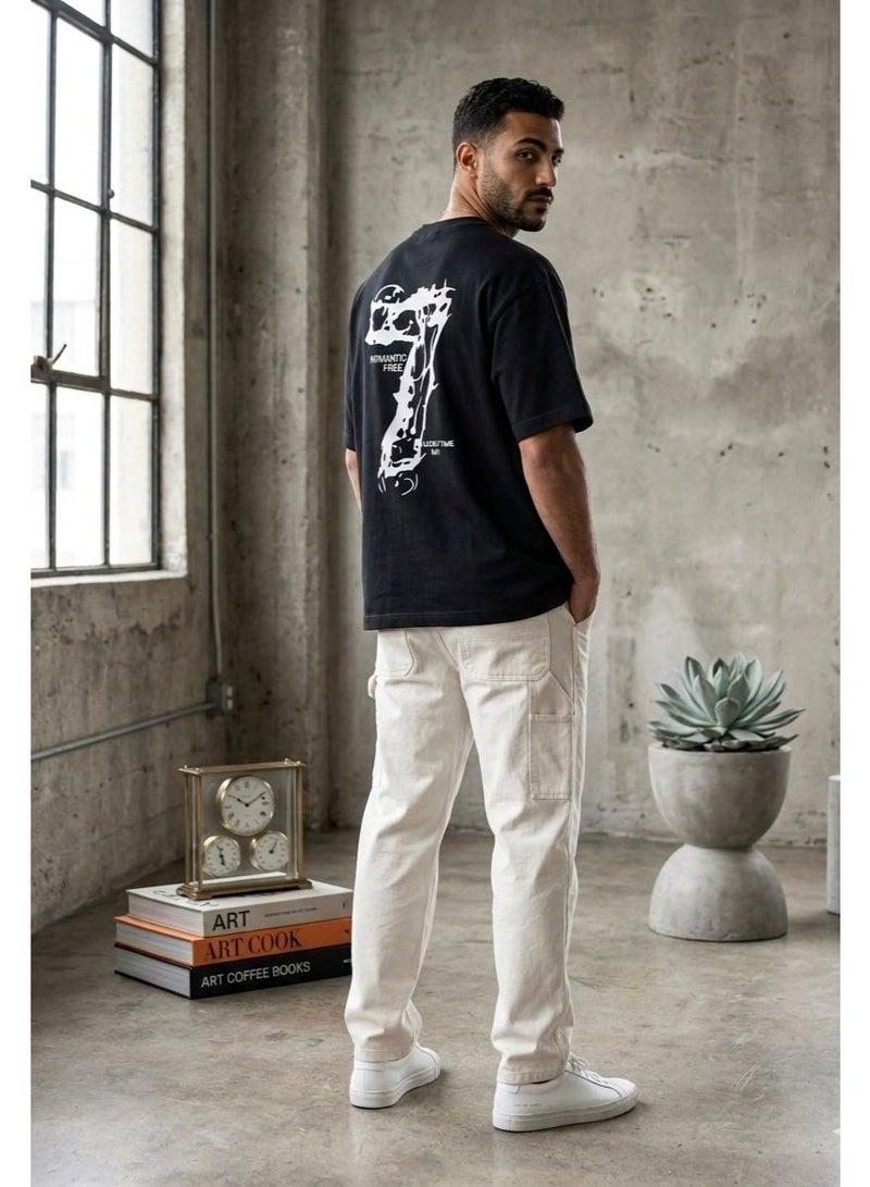 Hikes Men’s Premium Graphic T-Shirt – Soft Stretch Cotton Blend, Relaxed Fit Casual Tee for Daily Wear - Image 4