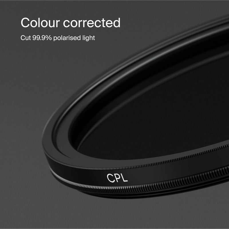 Urth 55mm Circular Polarizing (CPL) Lens Filter - Multi-Coated, Slim Design for Camera Lens Polarization - Image 4