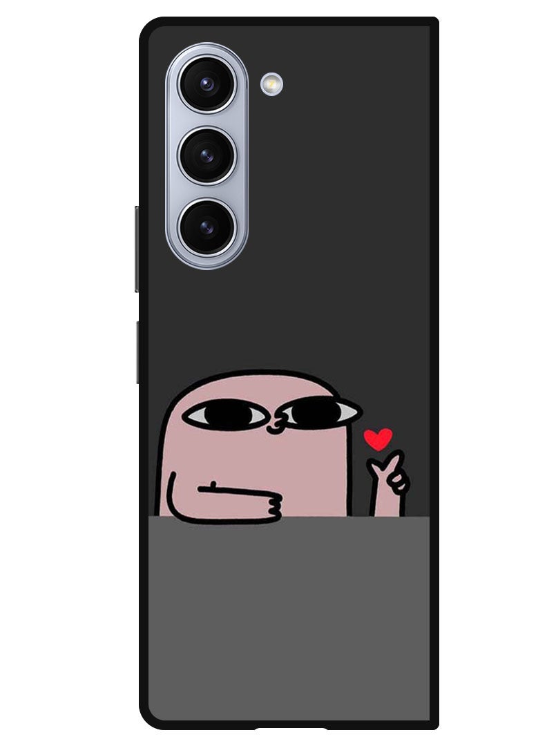 Theodor Protective Case Anti Scratch Shock Proof Bumper Cover For Samsung Galaxy Z Fold 5 Snap - Image 1