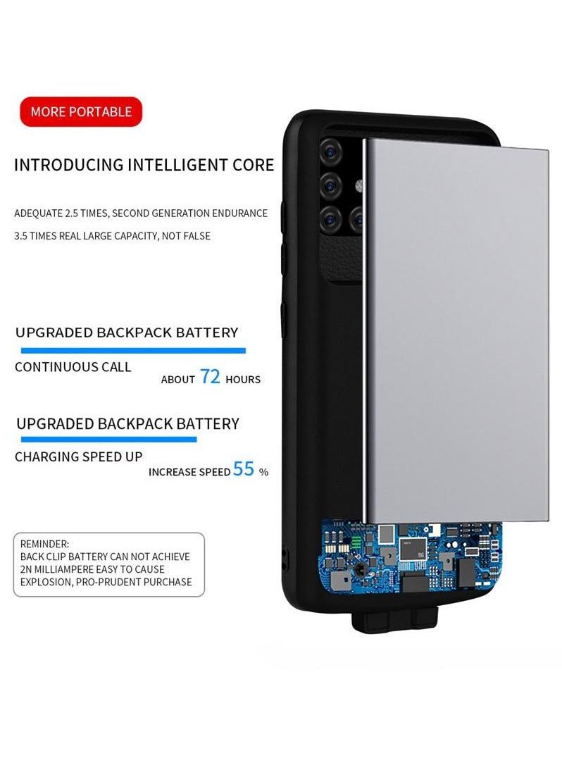 GULFLINK Rechargeable Portable Protective Backup Power Bank Case For Samsung Galaxy A71 4G  - Image 5