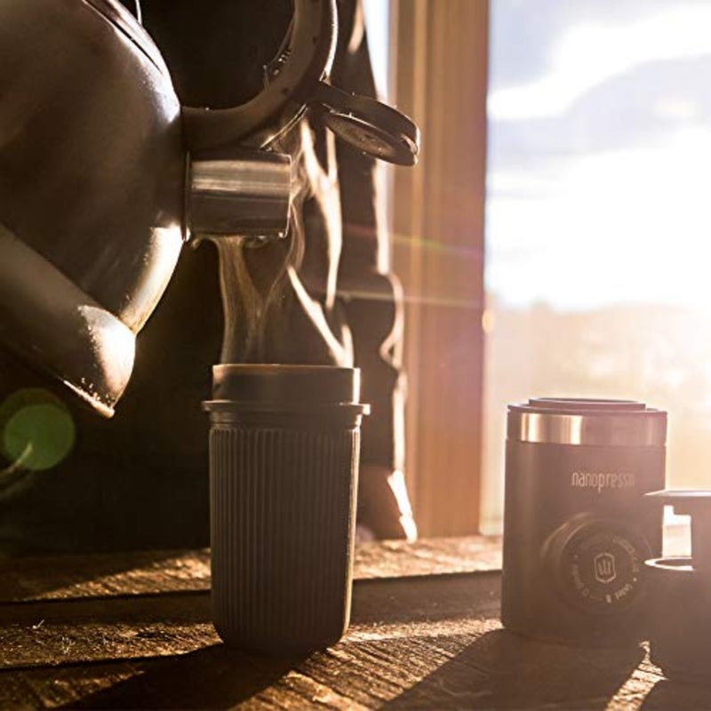Nanopresso Barista Kit, accessory for Nanopresso, larger water tank with 3 filter baskets, for lungo espresso - Image 4