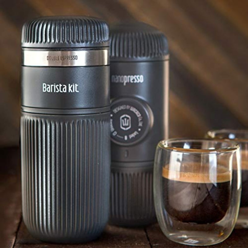 Nanopresso Barista Kit, accessory for Nanopresso, larger water tank with 3 filter baskets, for lungo espresso - Image 2