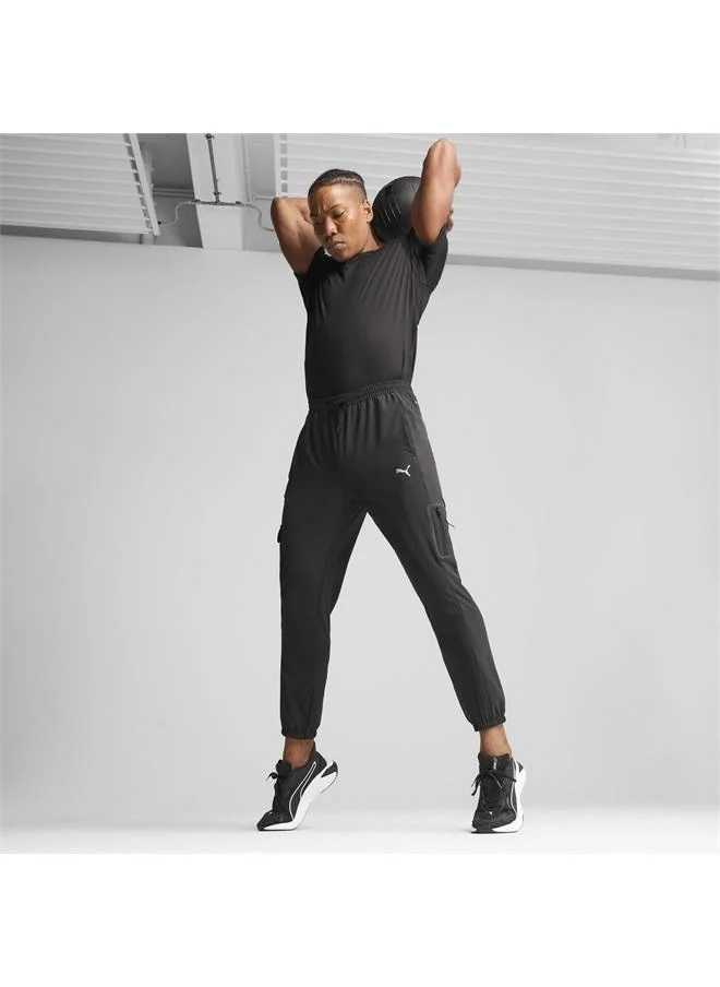 Puma PUMA Black Flex Trend Woven Pants Men for Men | Best Price UAE