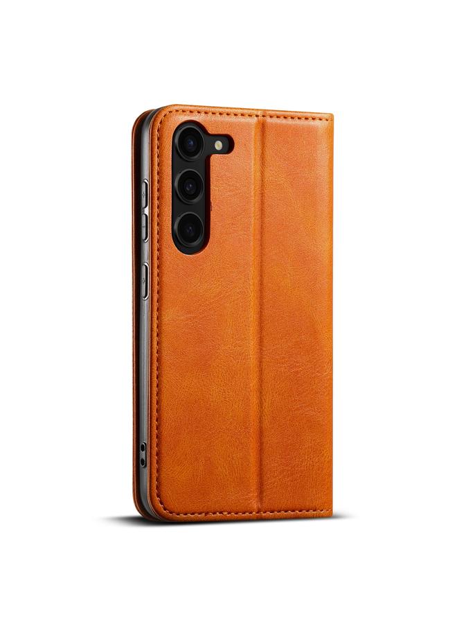 Suteni Case For Samsung Galaxy S23 5G J02 Oil Wax Wallet Leather Phone Case - Image 3