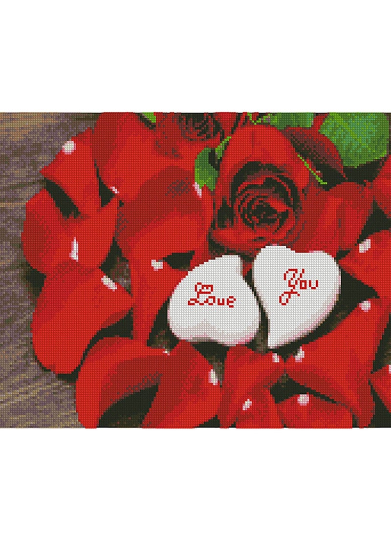 STRATEG DIY 5D Round Diamond Painting Multicolor - Image 2