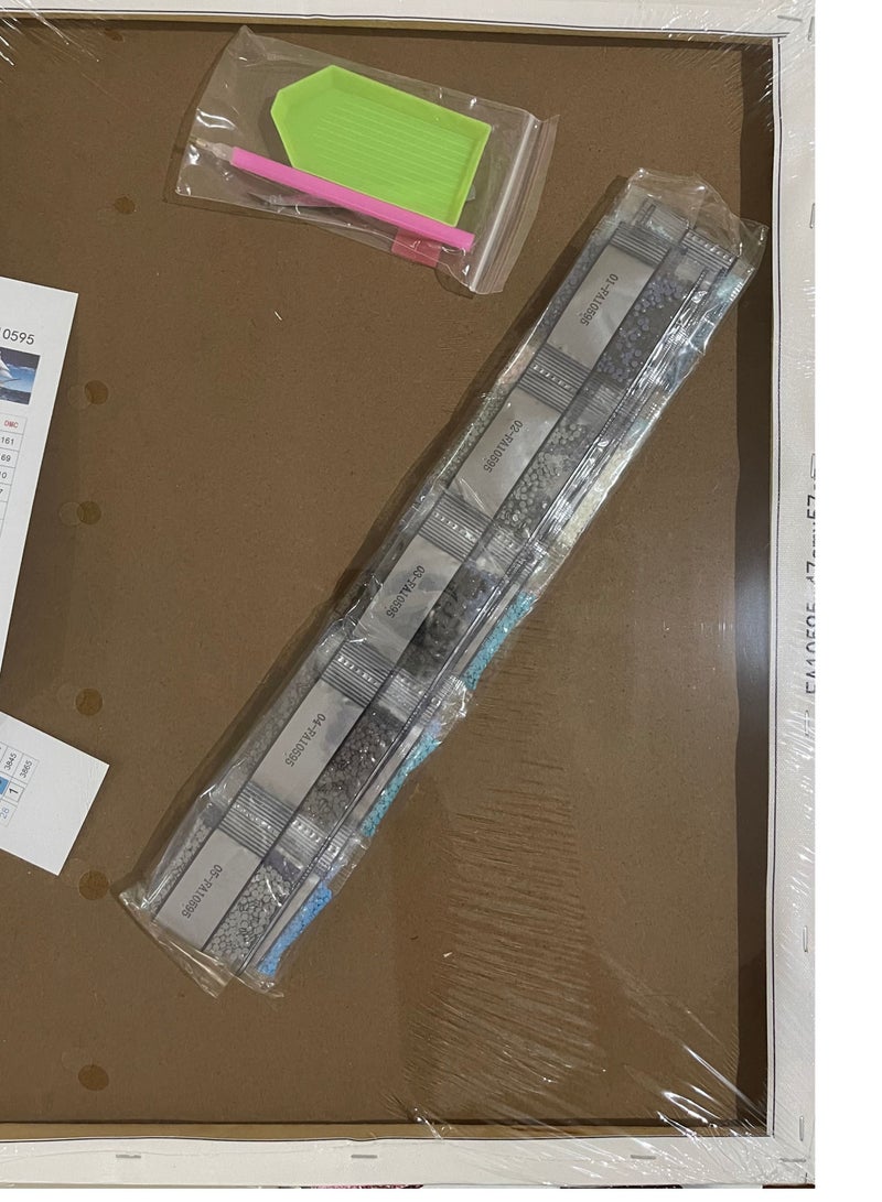 STRATEG DIY 5D Round Diamond Painting Multicolor - Image 3