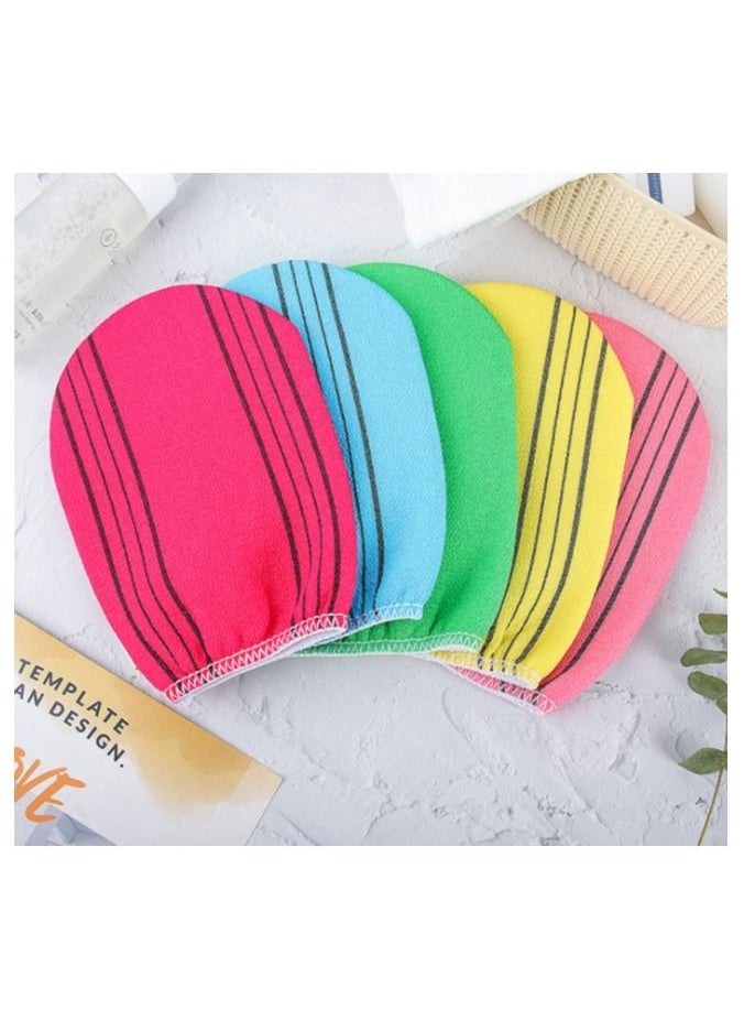BLOOMING TIME - Korean Face Scrub Body Exfoliating Gloves Mitt Bath Wash Shower Cloth Loofah Italy Towel  Random Color - Image 1