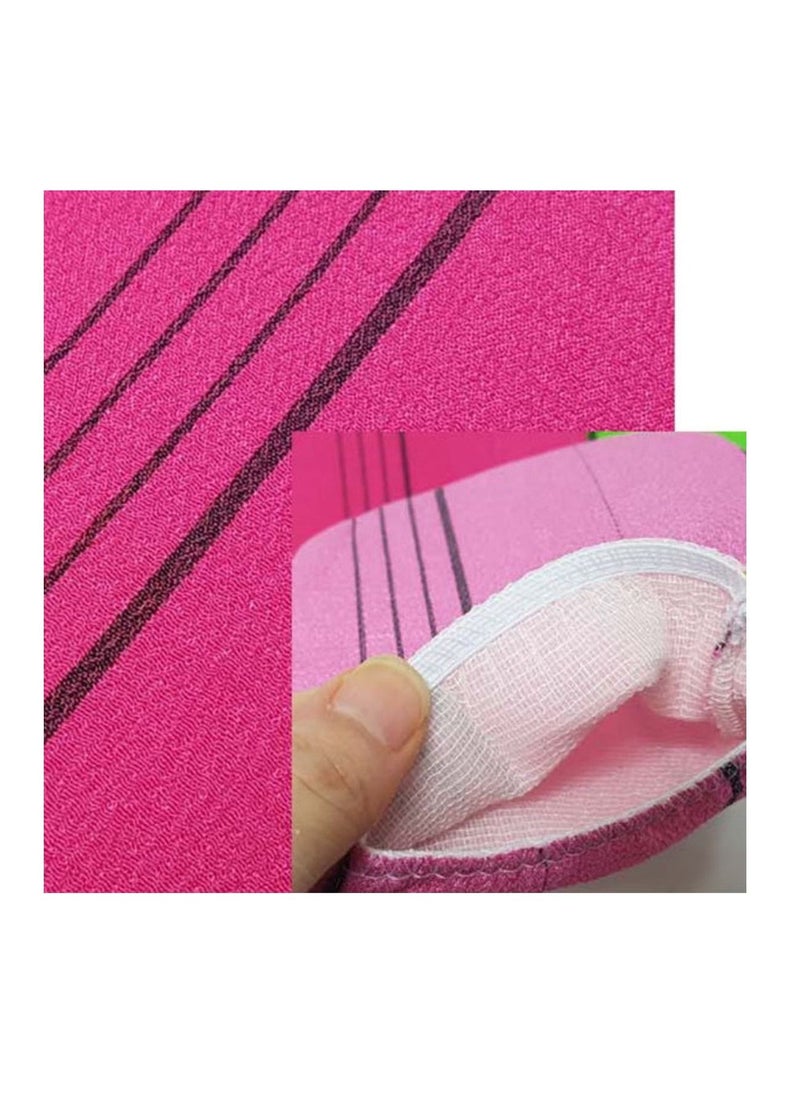 BLOOMING TIME - Korean Face Scrub Body Exfoliating Gloves Mitt Bath Wash Shower Cloth Loofah Italy Towel  Random Color - Image 1
