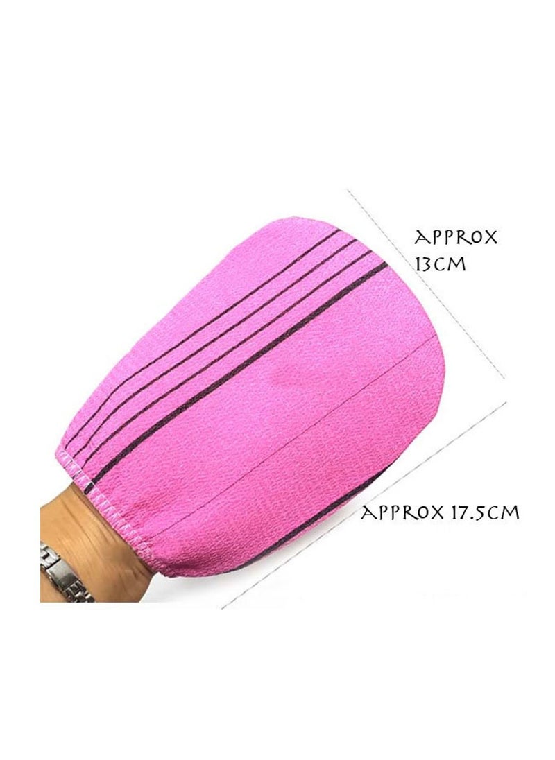 BLOOMING TIME - Korean Face Scrub Body Exfoliating Gloves Mitt Bath Wash Shower Cloth Loofah Italy Towel  Random Color - Image 1