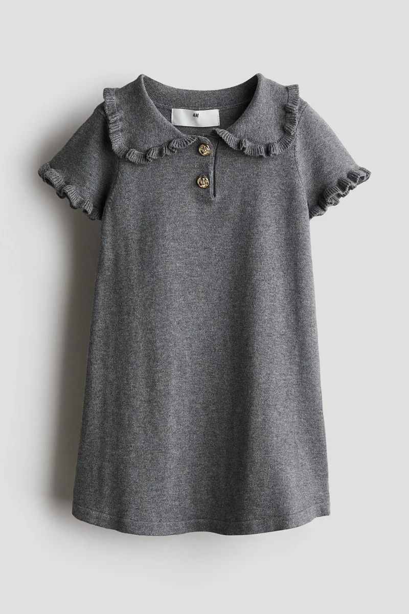 H&M Gray Knit Dress