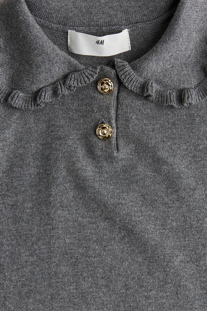 H&M Gray Knit Dress