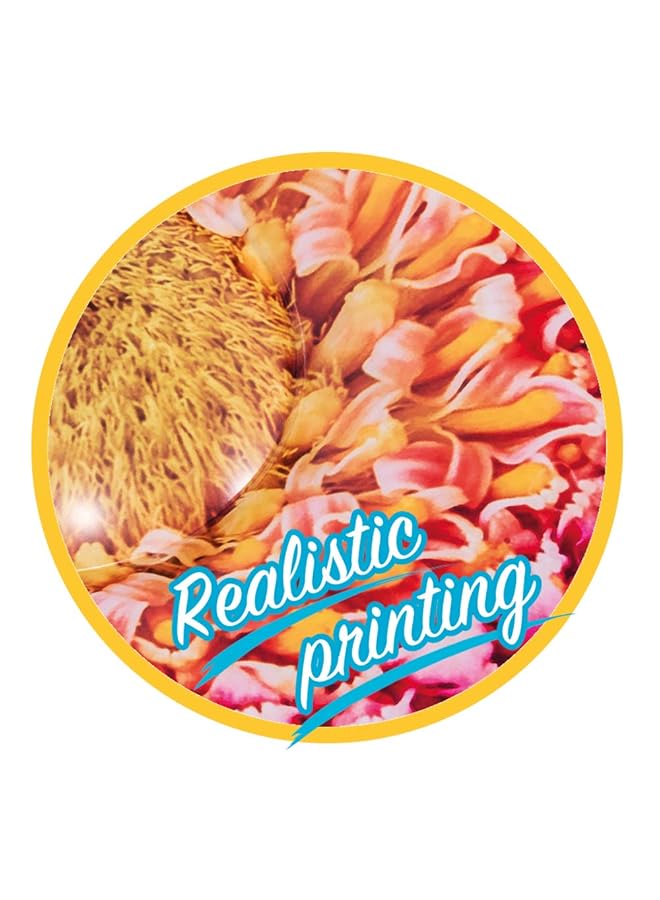 انتكس حصيرة زهرة الأقحوان الوردية - Image 4