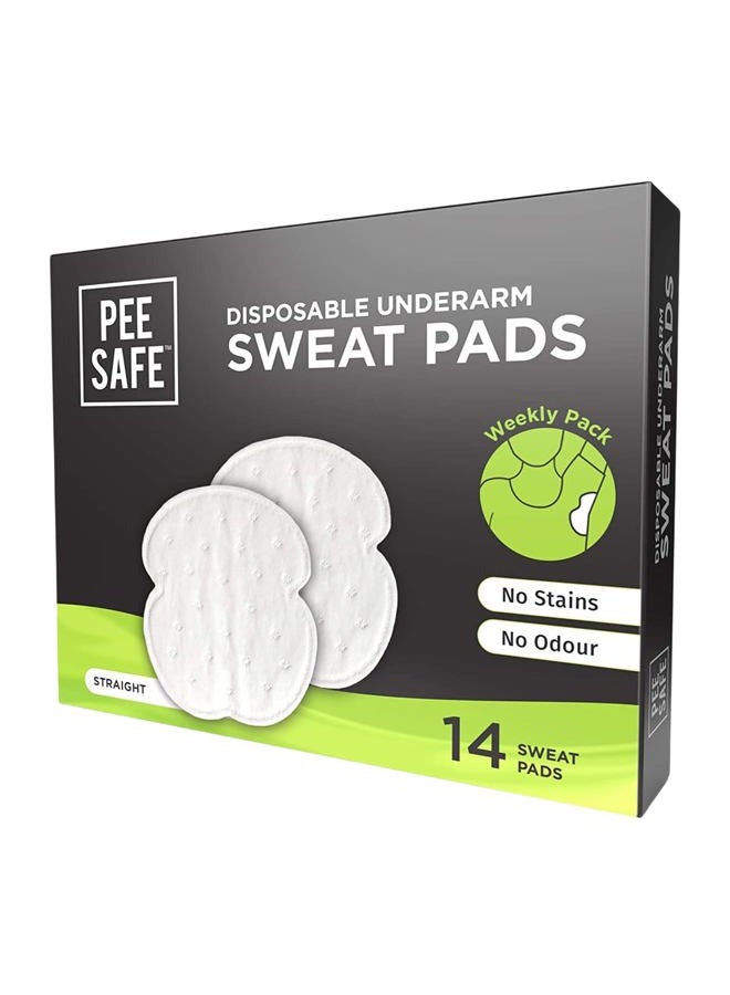 PEESAFE Pee Safe Sweat Pads Straight 14N - Image 1