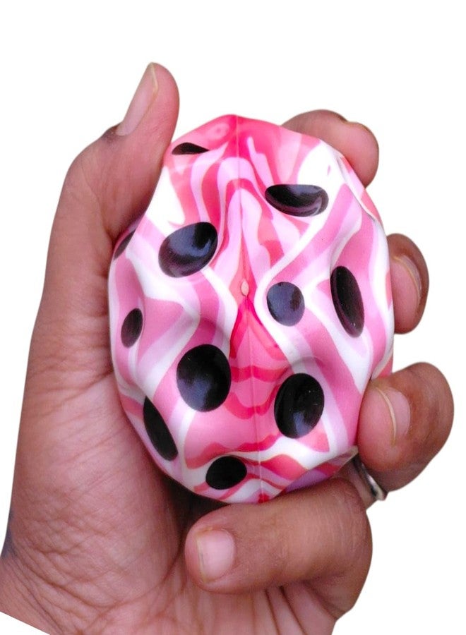 JNiL Super High Bouncing Ball, Moon and Space Balls for Kids and Adults, Improve Hand-Eye Coordination, Easy to Grip (Pink) - Image 2