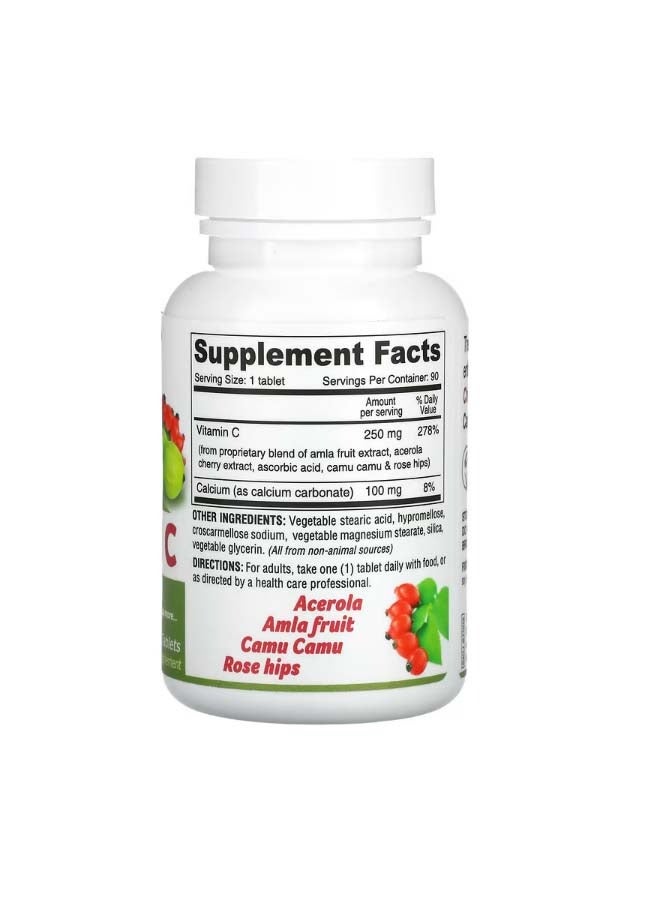 Deva Vegan Vitamin C Multi Source 90 Tablets - Image 2