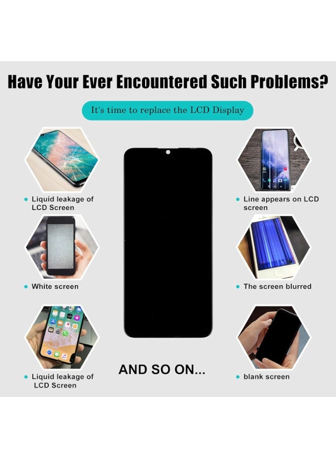 HMC Display Compatible with Honor 10 Lite (Black without Frame) - Image 4
