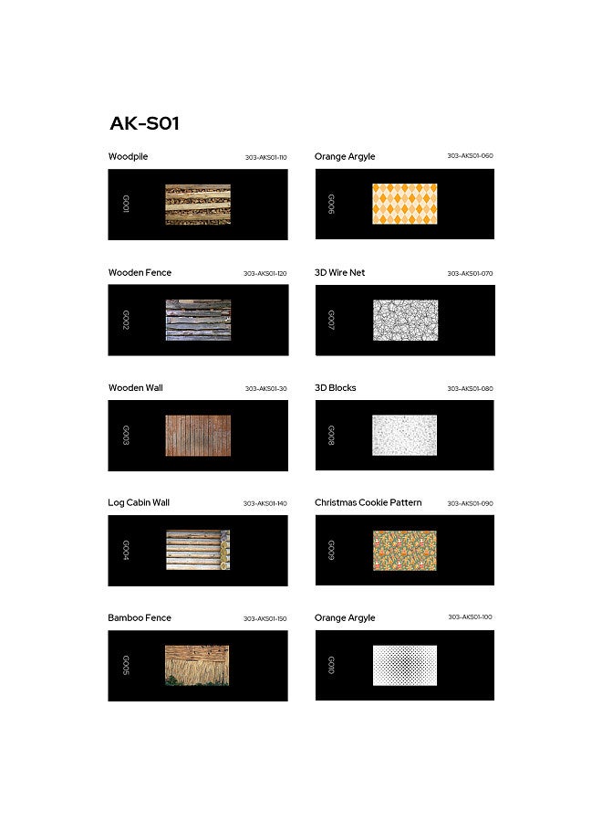 Godox AK-S01 Slide Set Transparencies for AK-R21 Camera Flash Projector,  Pack of 10pcs  - Image 2
