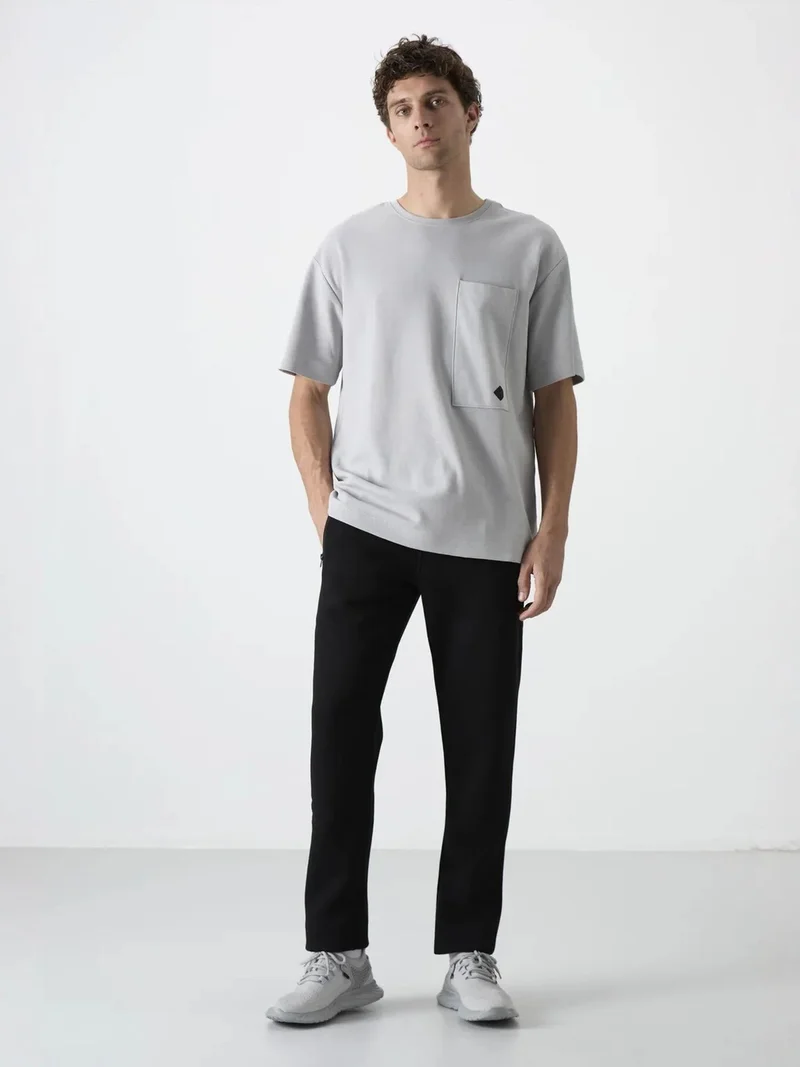 تومي لايف TOMMY Men's Regular Fit Fleece Sweatpants