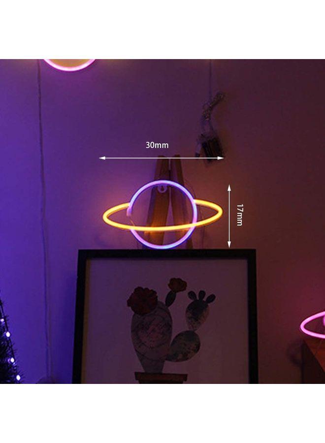 XiuWoo Neon Signs Light Blue/Yellow - Image 2