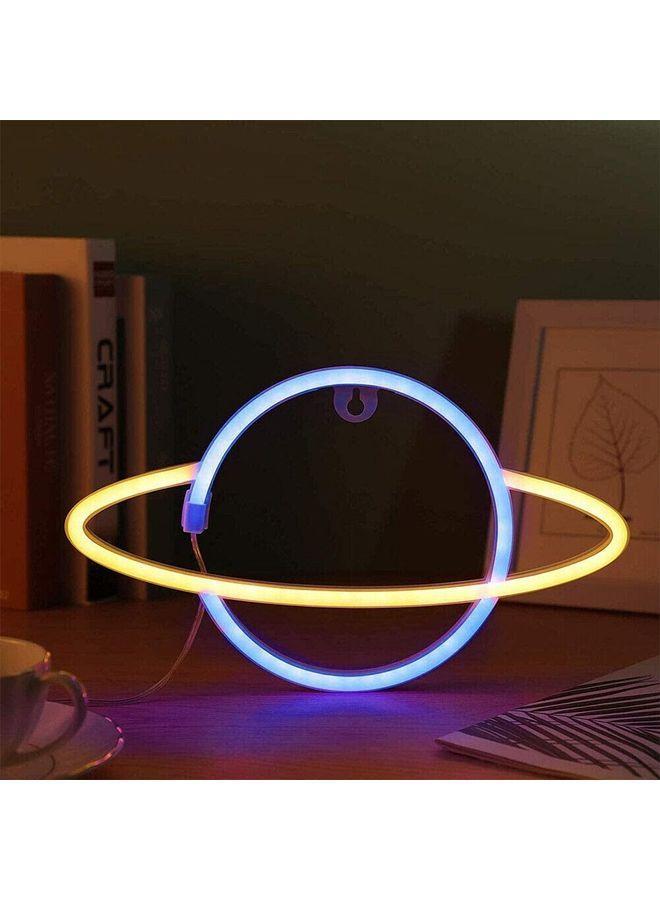 XiuWoo Neon Signs Light Blue/Yellow - Image 4