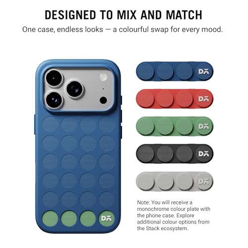 DailyObjects غطاء مغناطيسي مميز من DailyObjects لجهاز iPhone 17 Pro Max | متوافق مع MagSafe | حماية الكاميرا والجسم | مقاوم للصدمات والخدوش | حماية هجينة مزدوجة | شحن لاسلكي - أزرق نيلي - Image 5