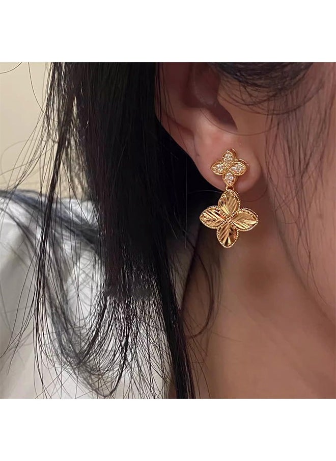 HS - Stylish And High Quality Gold Plated Earrings For Women - Image 1
