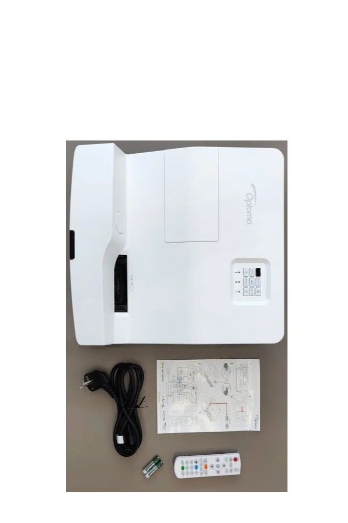 Optoma Optoma HD35UST Ultra Short Throw Full HD 1080p Projector – 3,600 ANSI Lumens, 30,000:1 Contrast, Auto Keystone & 4‑Corner Correction, Built-in 16W Speaker  - Image 2