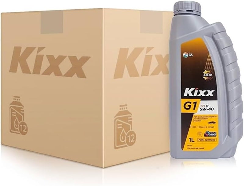 Engine Oil 5W40 API SP Fully Synthetic - Carton of 12 (1 Liter Each)