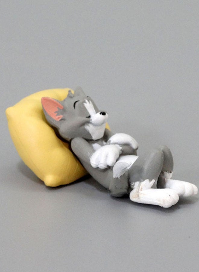 HALAMODO Tom and Jerry 5-Piece Mini Figure Set, Desk Decor and Adorable Birthday Gift 4cm - Image 5