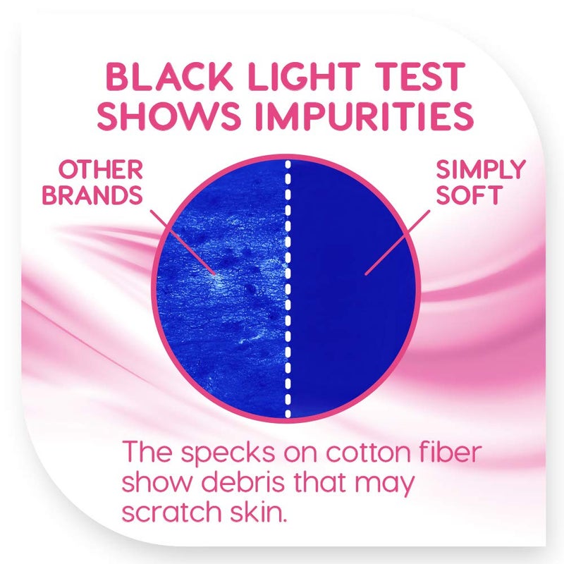 Simply Soft Premium Cotton Balls (600 Count), 100% Pure Cotton, Large Cotton Balls for Face and Nail Polish Remover - Image 5