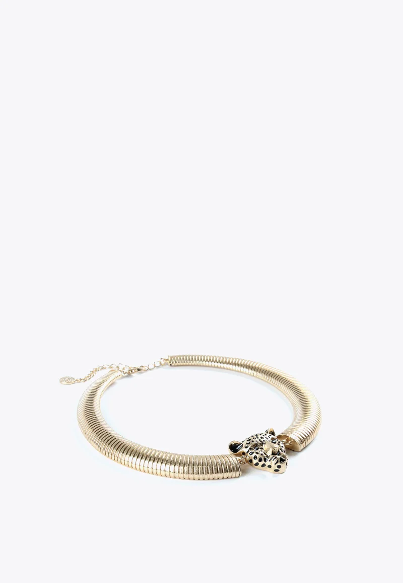 لولا كساديمونت قلادة بتصميم رأس الفهد