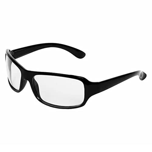 Vast SAFETYGOGGLES SAFETY GLASSES FOR BIKING, RIDING, FOR MEN, WOMEN, BOYS, GIRLS Welding, Laboratory, Blowtorch, Wood-working, Power Tool Safety Goggle (M) (SAFETY BLACK CLEAR) FT (CLEAR PACK OF2) - Image 5