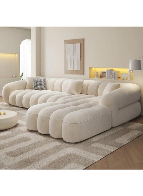 Fabric Overstuffed Multifunctional Sofa Set – Multiple Options Available (L-Shape Sofa Only, Left)