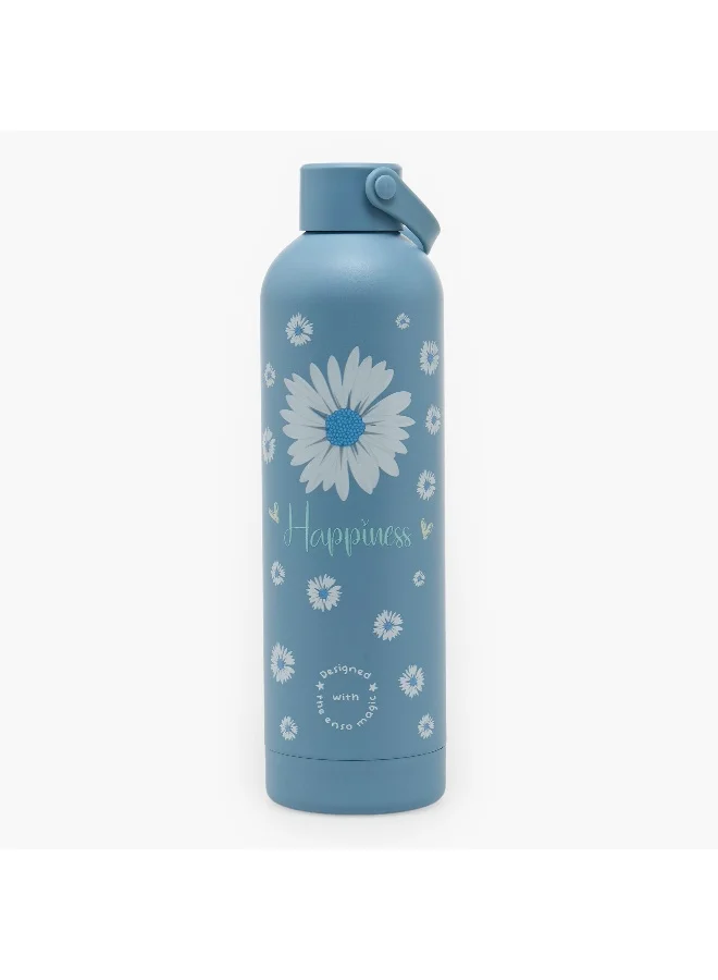 Enso Enso-Happiness-Water Bottles-With Handle-100% Stainless Steel) Blue \ 27X7.50