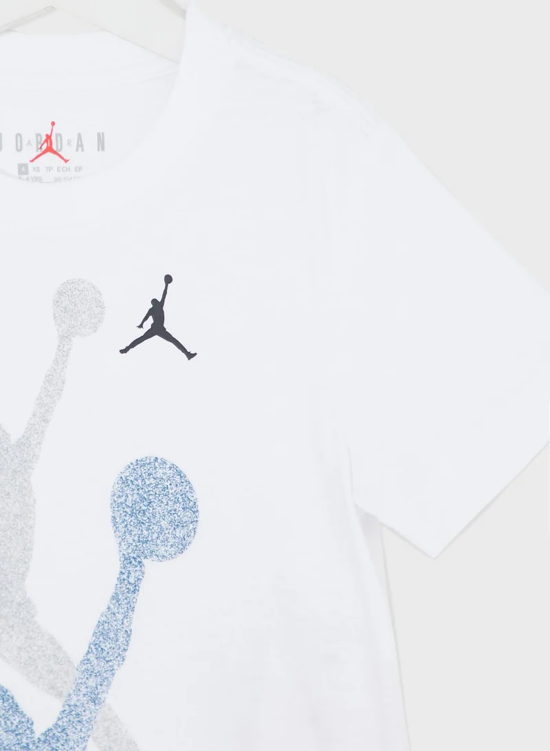 Jordan Youth Jordan Gradient Stacked T-Shirt