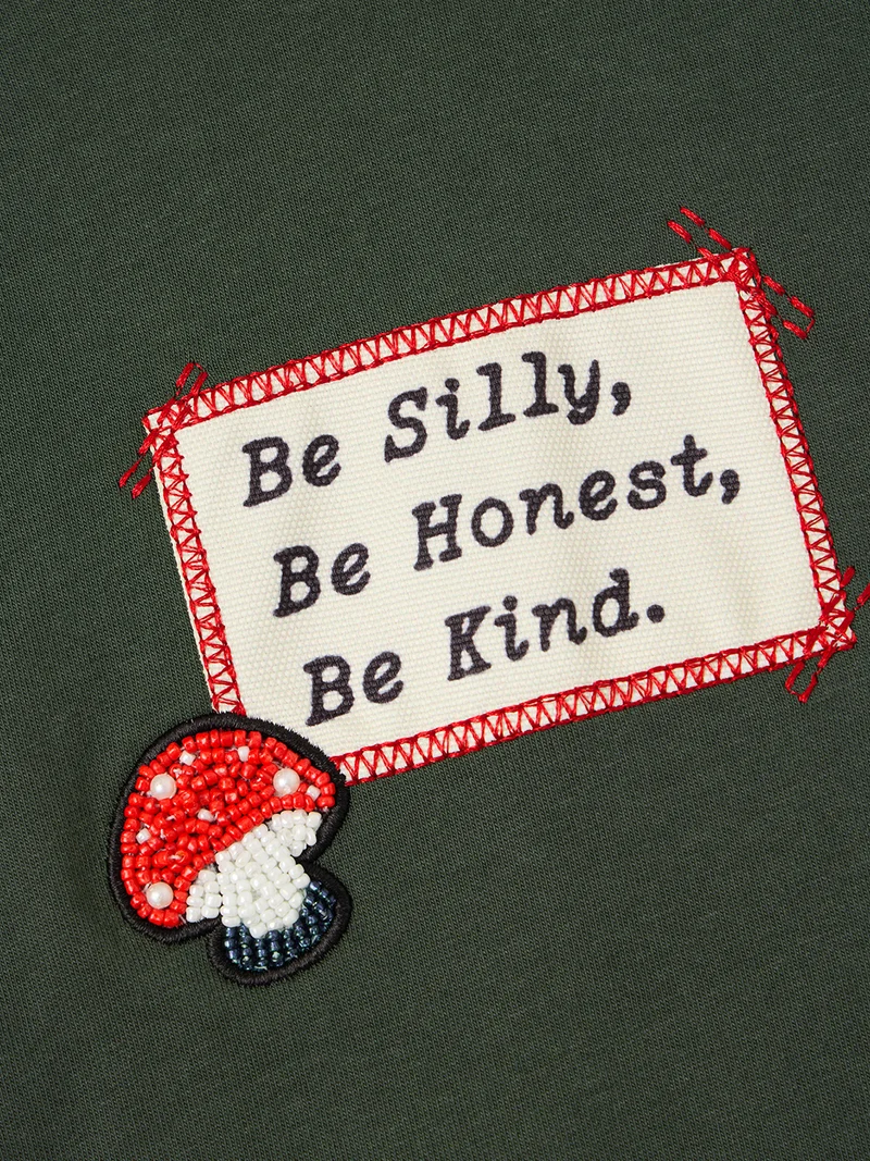 The Souled Store  Cropped T-Shirt: Be Honest  | Best Price UAE
