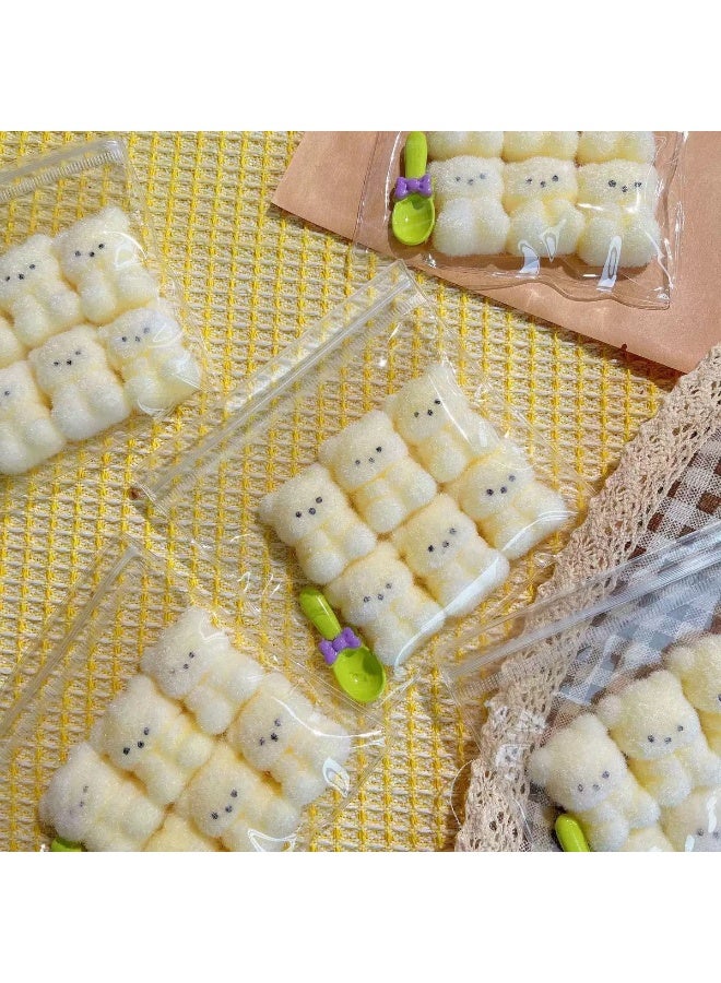 JAYATO 6-piece set - Creamy six-piece mini bear squeeze-able relaxation toys. Blind bag blind box squeeze-able relaxation toys - Stress relief essentials. - Image 2