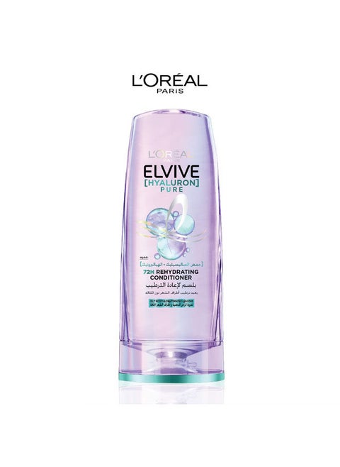 Elvive Hyaluron Pure Rehydrating Conditioner for Oily Hair 200ml