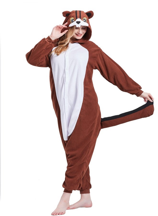 Magicalani Squirrel Onesie Adult – Soft Polyester Animal Pajamas | Cozy Winter Sleepwear & Cute for Men & Women - Image 5