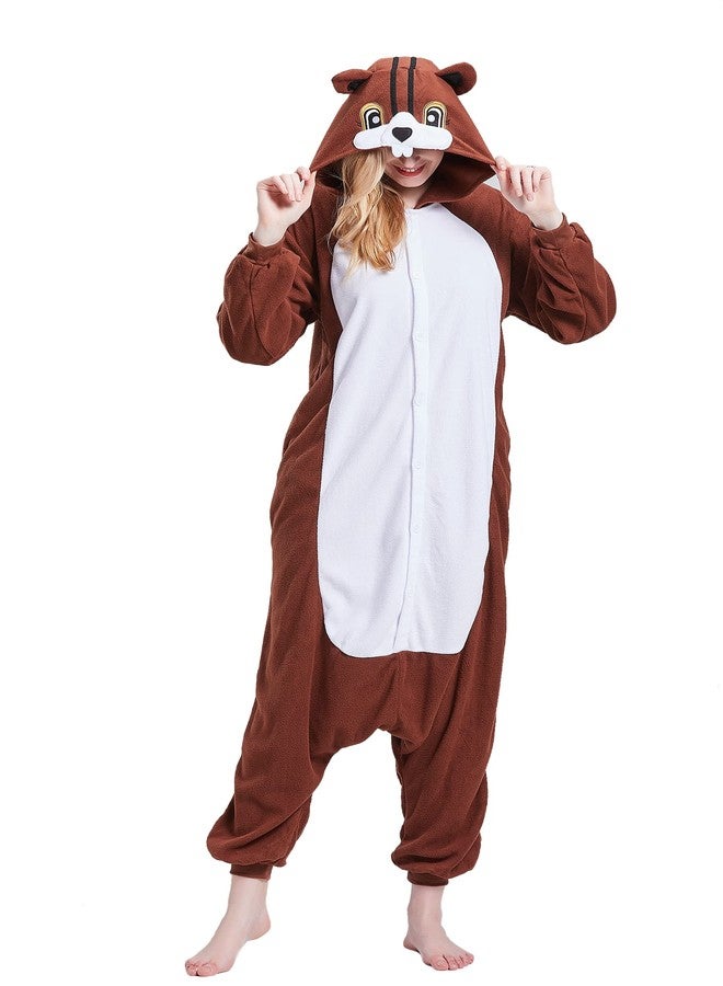 Magicalani Squirrel Onesie Adult – Soft Polyester Animal Pajamas | Cozy Winter Sleepwear & Cute for Men & Women - Image 2