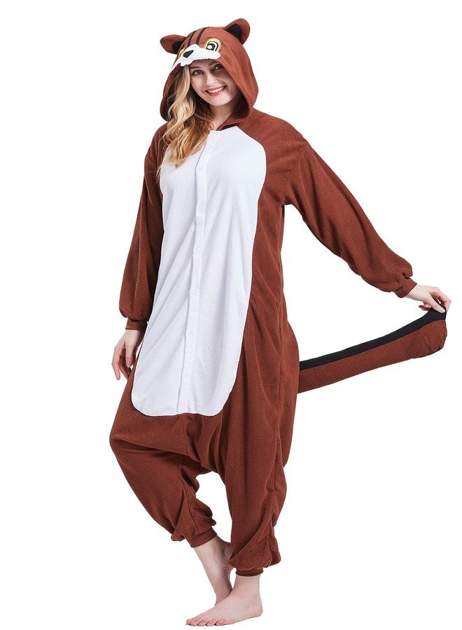 Magicalani Squirrel Onesie Adult – Soft Polyester Animal Pajamas | Cozy Winter Sleepwear & Cute for Men & Women - Image 1