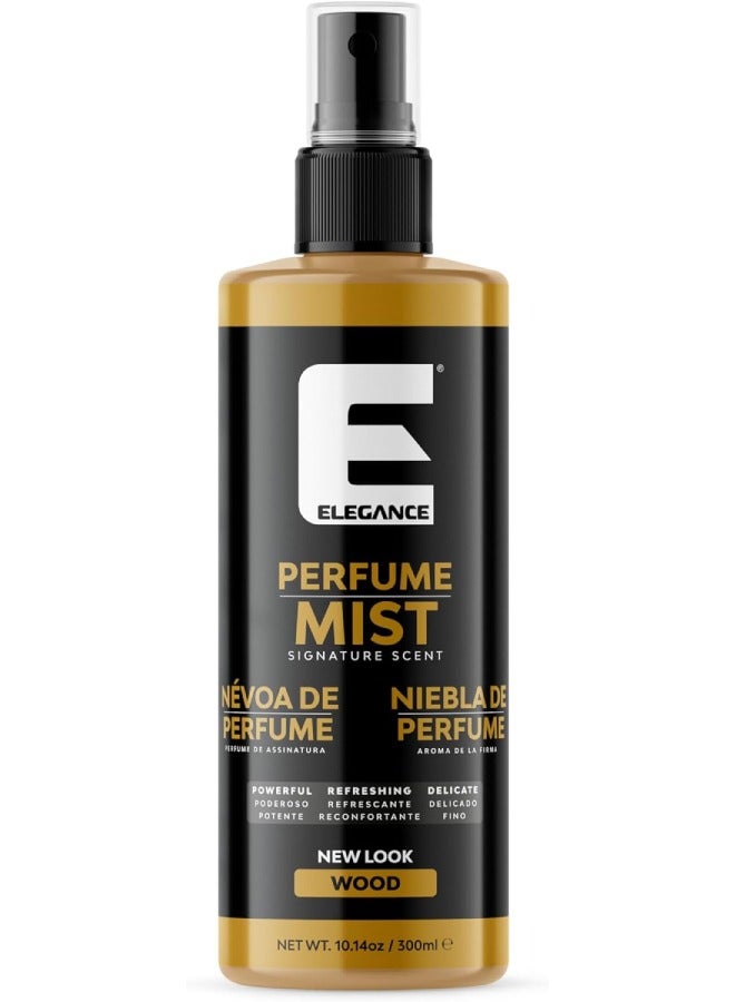 Elegance E Elegance Series Wood Perfume Mist for Men - 300ml | Hydrating & Moisturizing Post-Shave Fragrance - Image 1