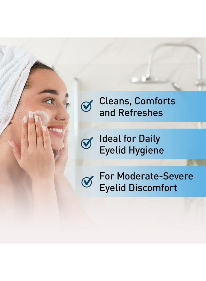 OCuSOFT Lid Scrub Plus Foam Moderate To Severe Eyelid Conditions Instant Foaming Eyelid & Eyelash Cleanser Extra Strength Daily Eyelid Cleanser To Remove Oil, Dirt, Pollen & Eye Makeup1.68 Fl Oz - Image 4