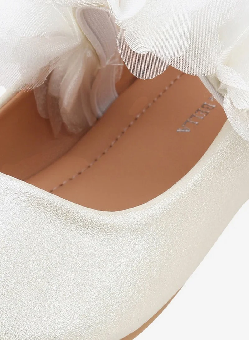 Flora Bella By Shoexpress Girls Floral Applique Ballerina Shoes Ramadan Collection