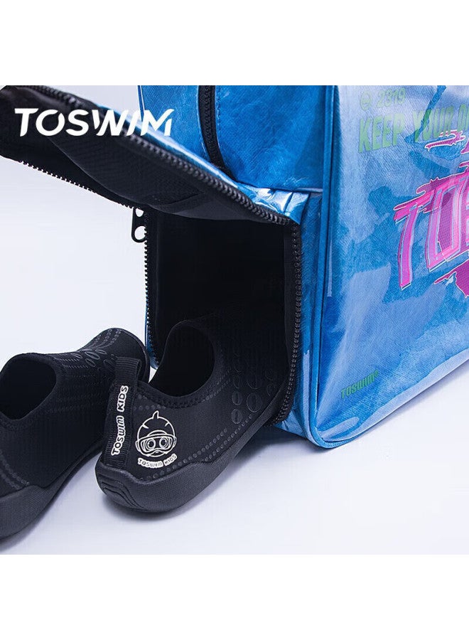 Toswim Swimming Bag With Dry And Wet Separation, Waterproof Storage Bag, Backpack For Travel, Fitness, And Sports, Starry Sky Design - Image 4