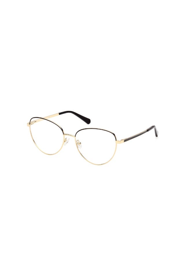 GANT Ga4127 Round Metal Frames For Women Size 56, Shiny Deep Gold - Image 1