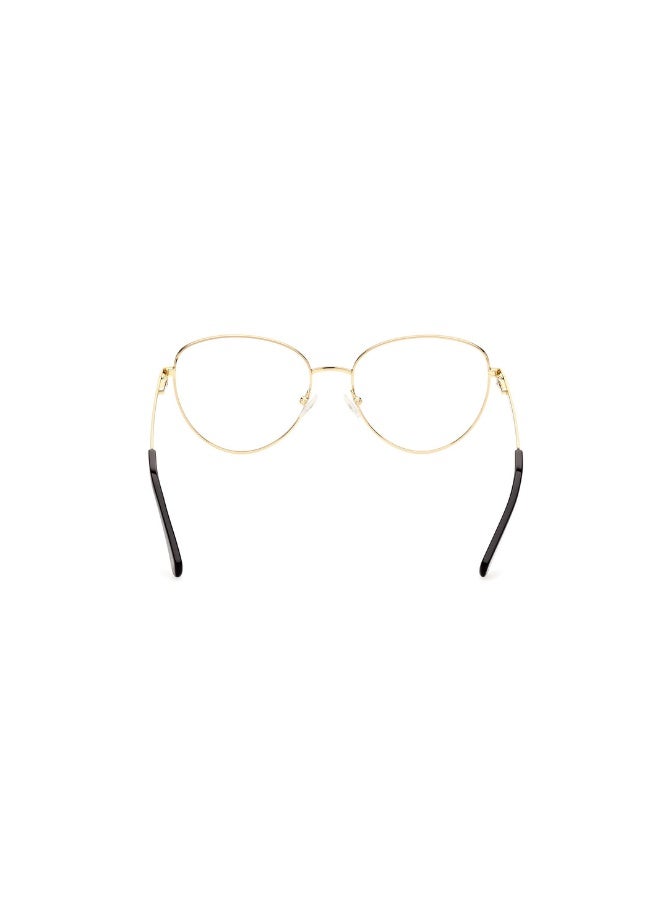 GANT Ga4127 Round Metal Frames For Women Size 56, Shiny Deep Gold - Image 4