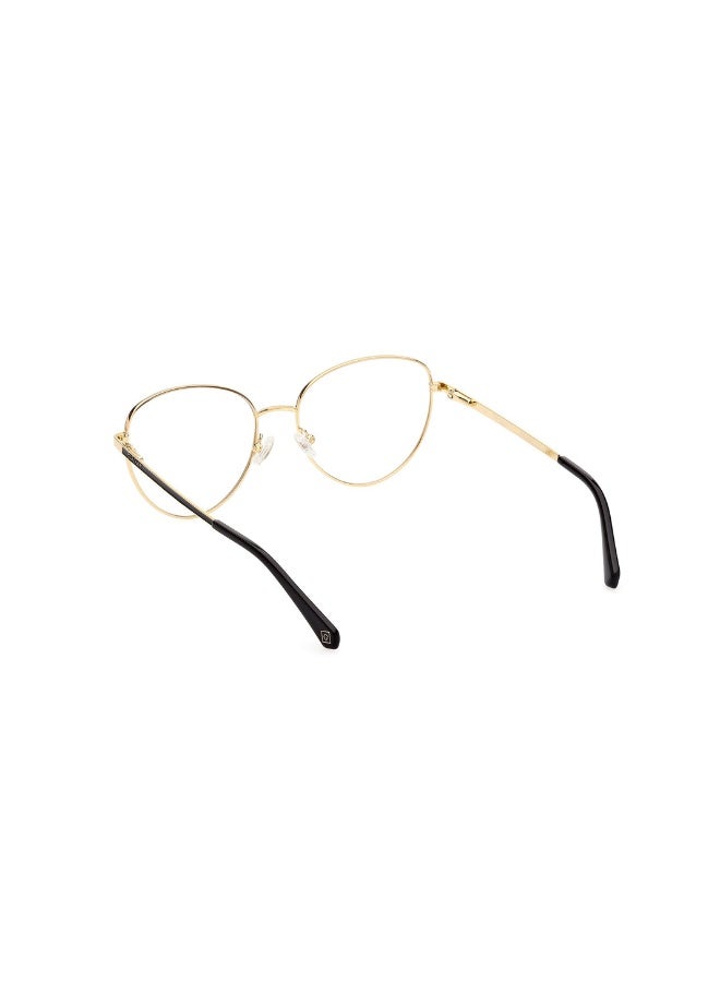 GANT Ga4127 Round Metal Frames For Women Size 56, Shiny Deep Gold - Image 3